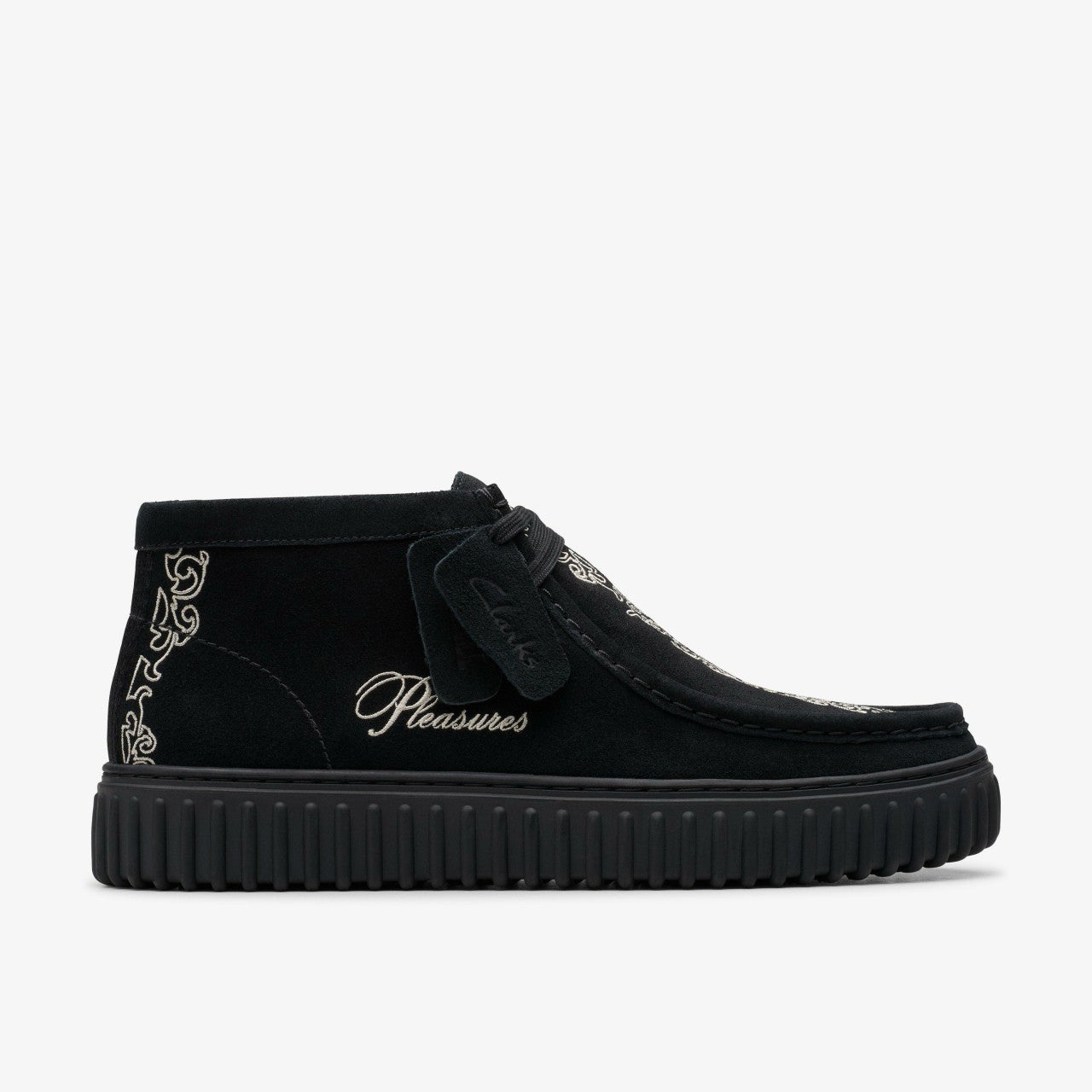 Men Torhill Woven Black Suede