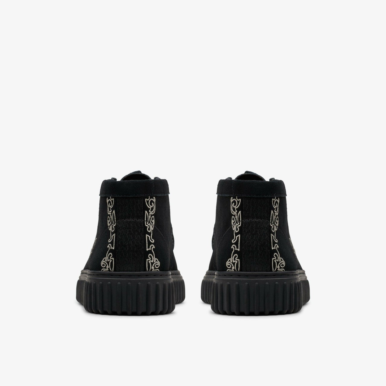 Men Torhill Woven Black Suede