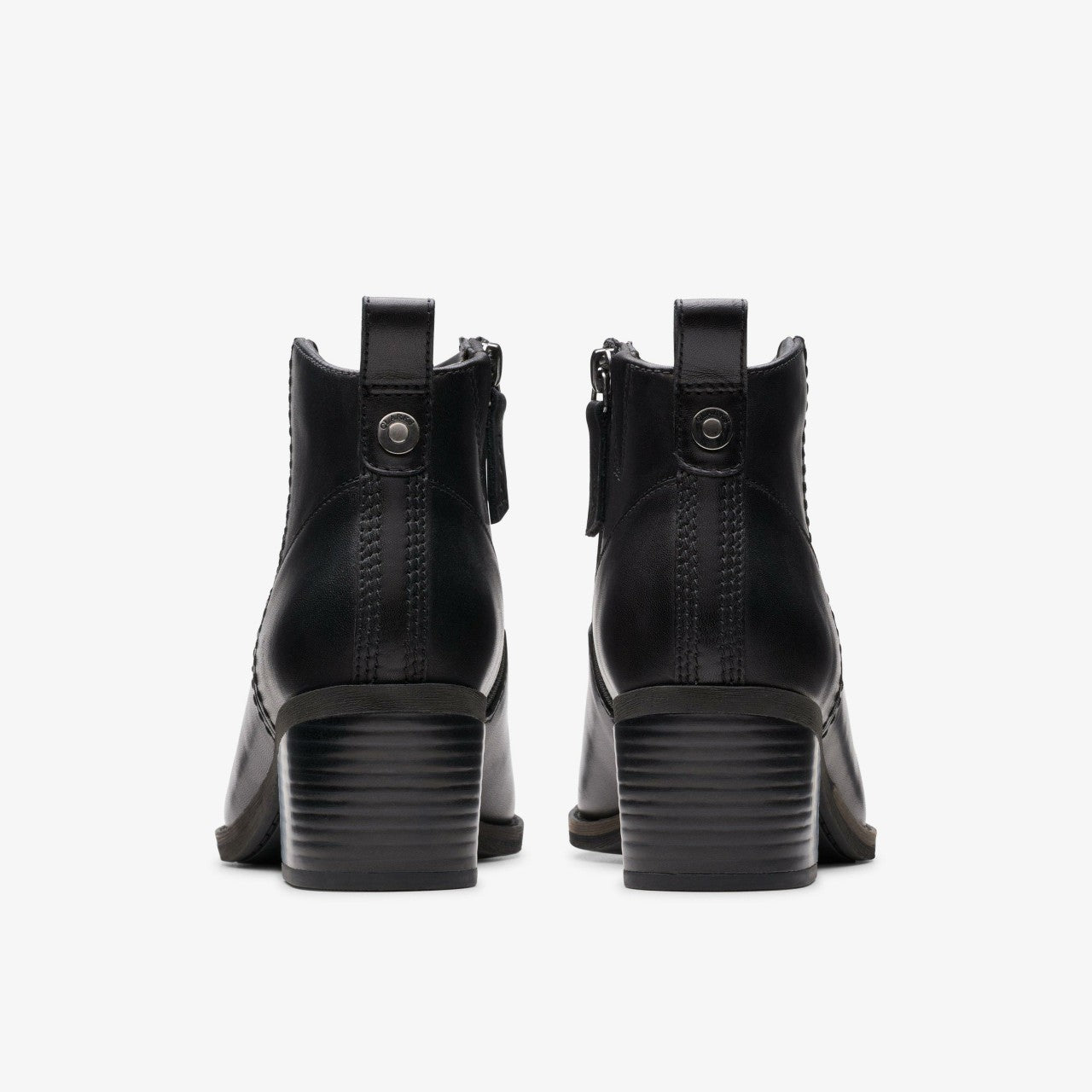 Women Morzine Sky Ankle Boot Black Leather