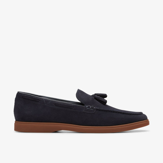 Men Torford Tassel Navy Suede