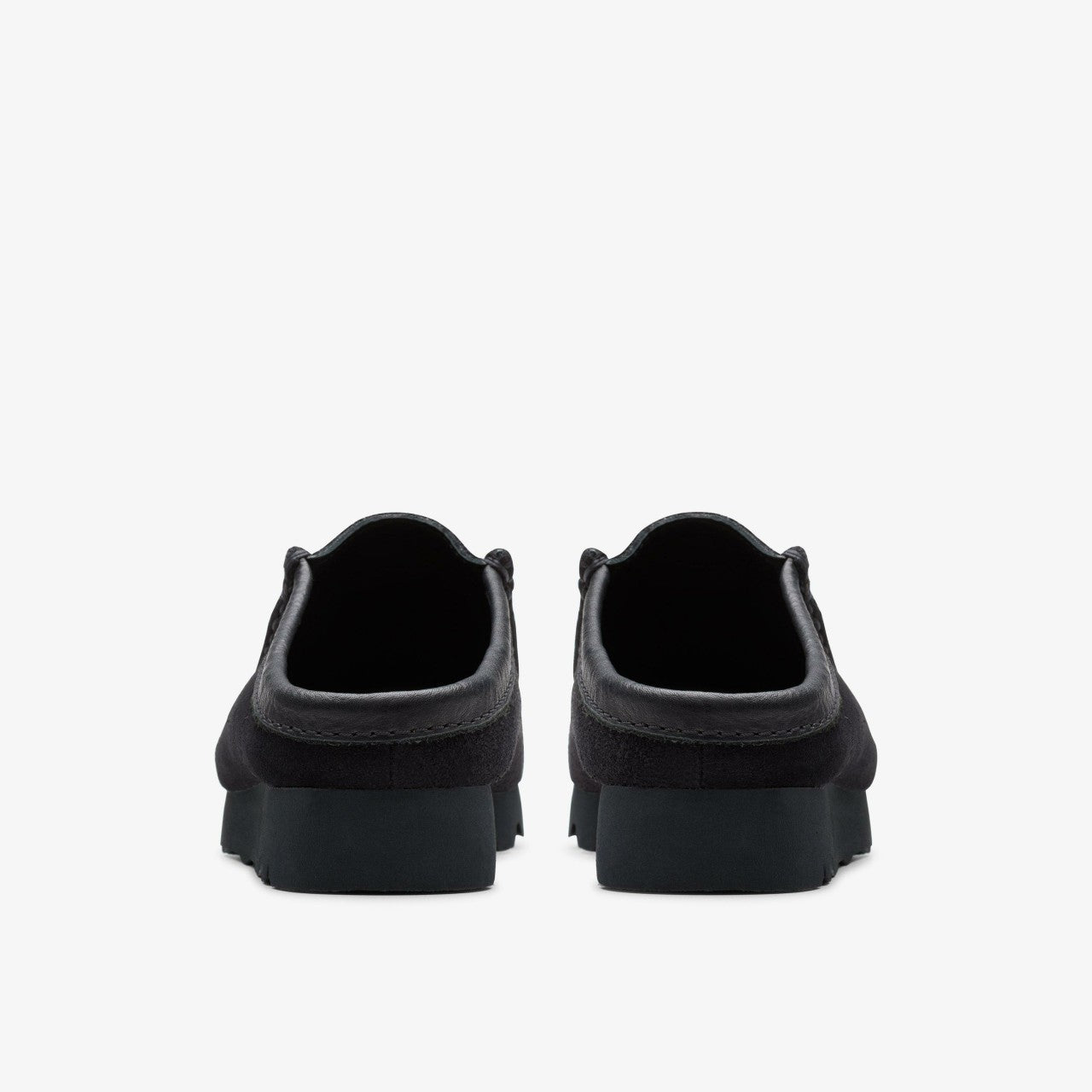 Men Wallabee Slip Black Suede
