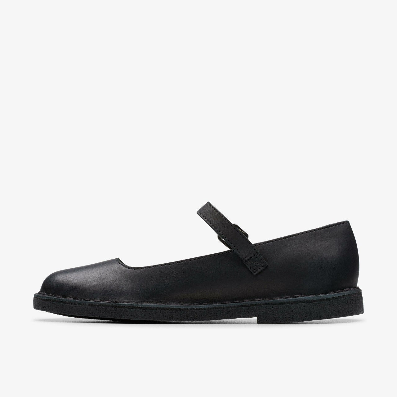 Women Desert Jane Black Leather