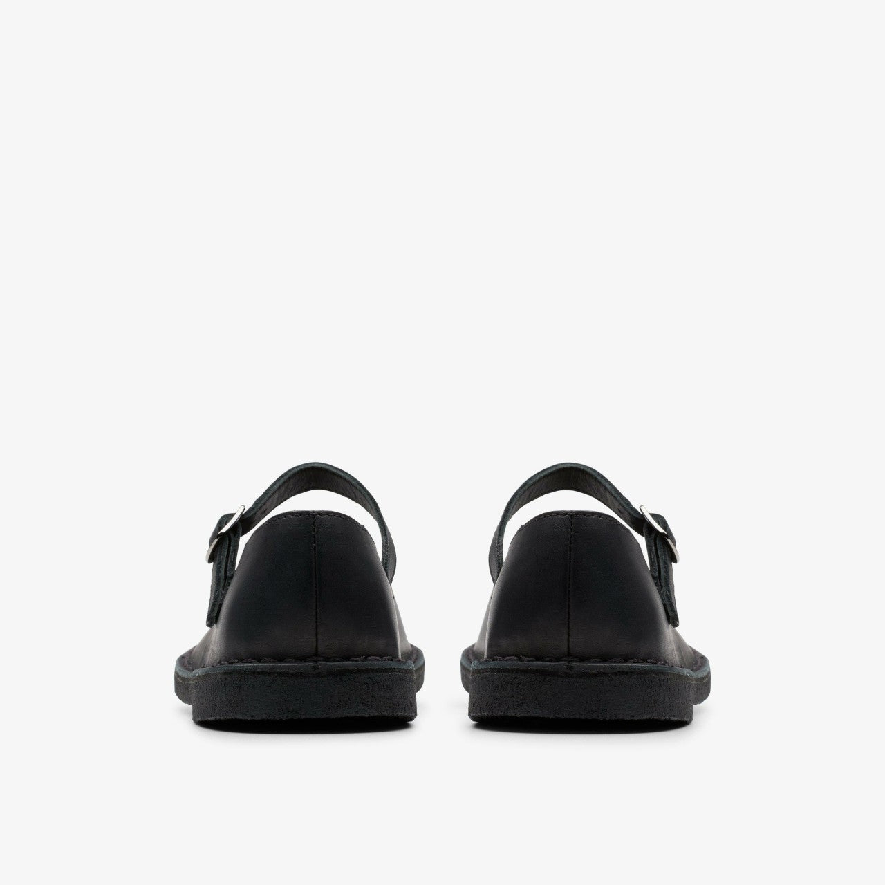 Women Desert Jane Black Leather