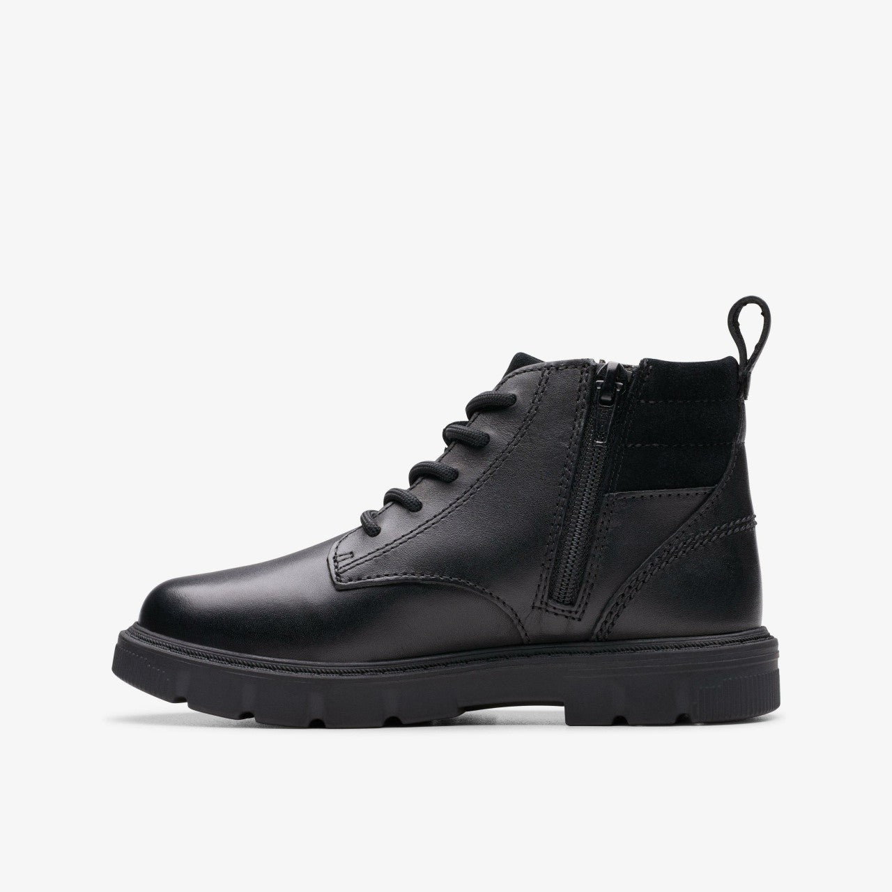 Kids Lorcam Trail Kid Black Leather