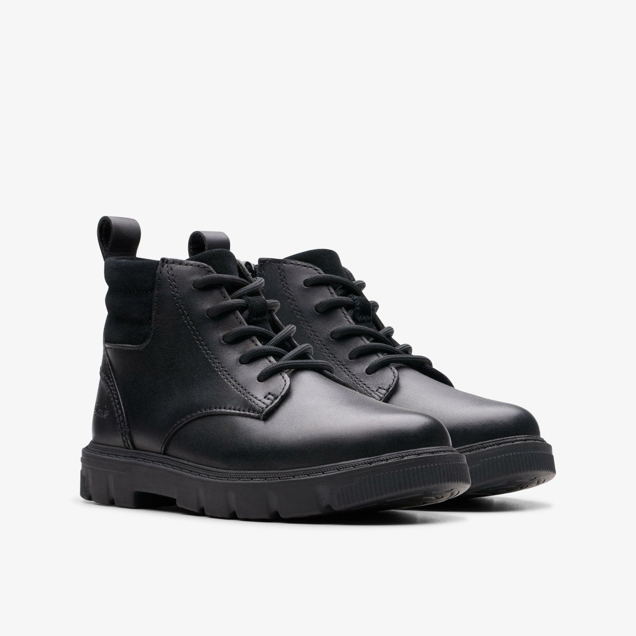 Kids Lorcam Trail Kid Black Leather