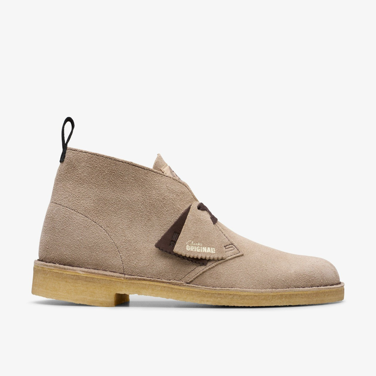 Men Desert Boot Wolf Suede