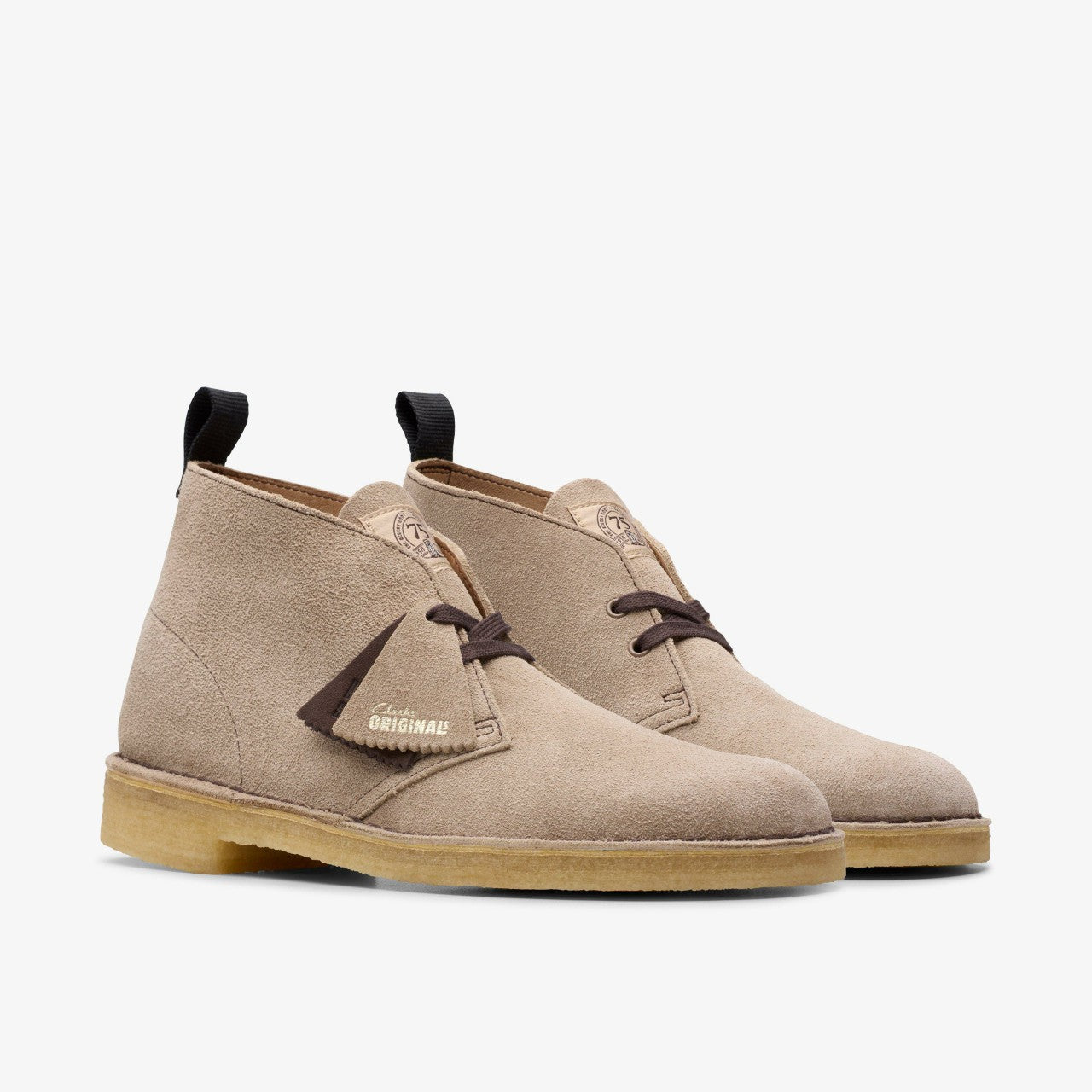 Men Desert Boot Wolf Suede