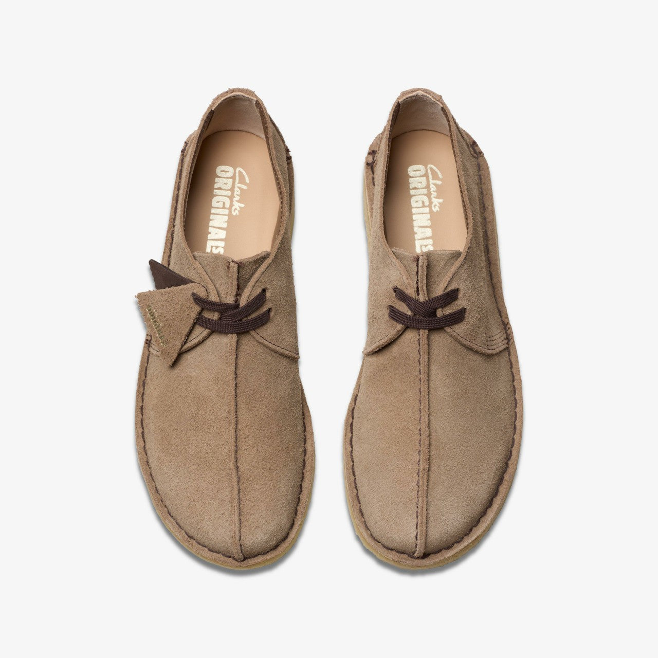 Men Desert Trek Wolf Suede