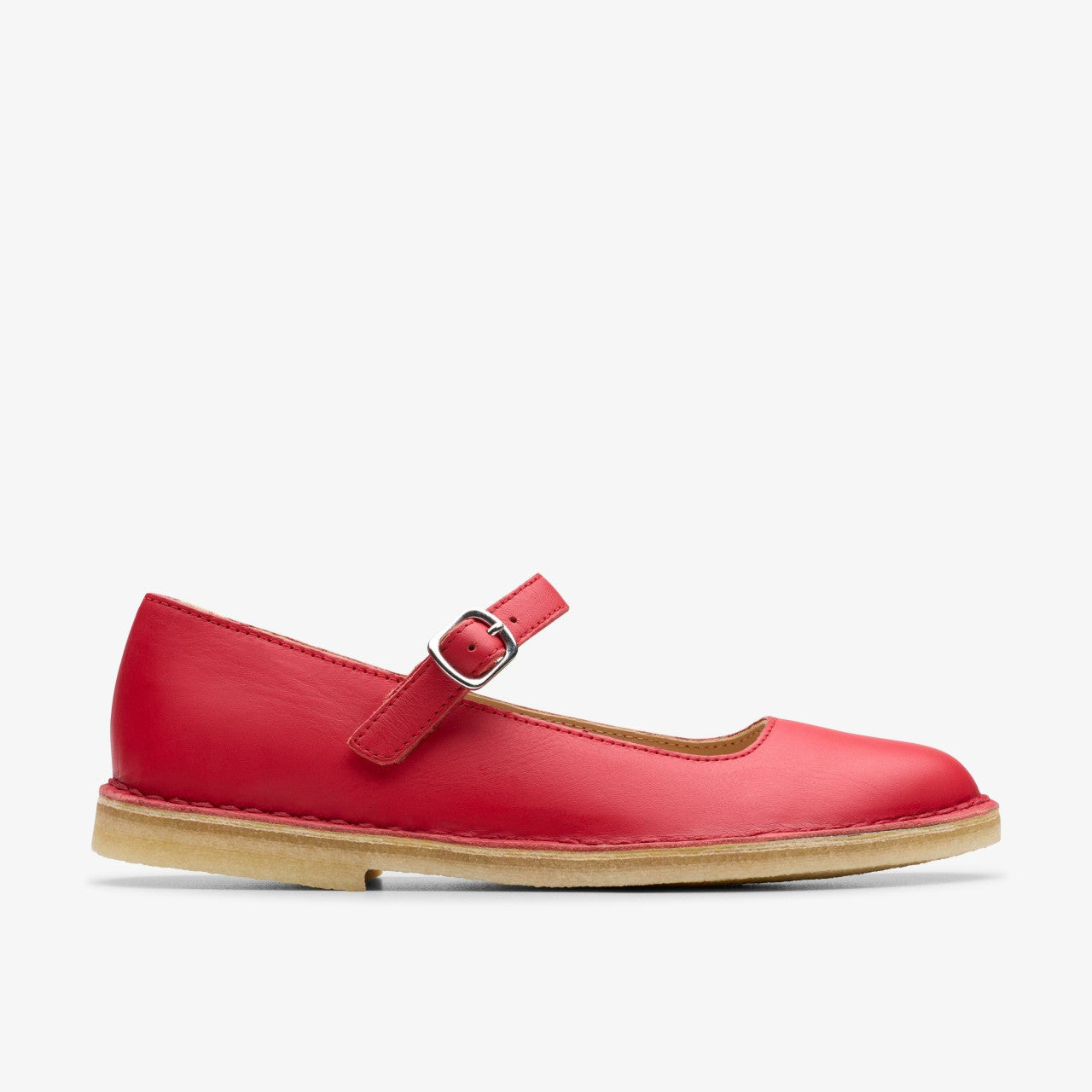 Women Desert Jane Red Leather