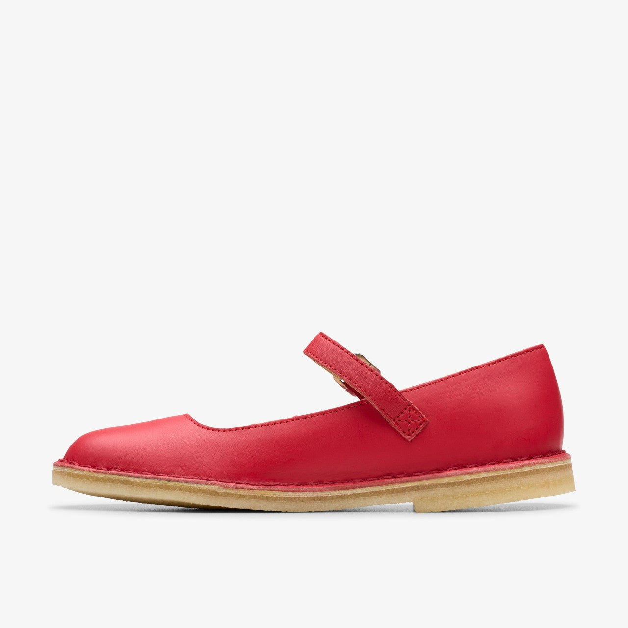 Women Desert Jane Red Leather