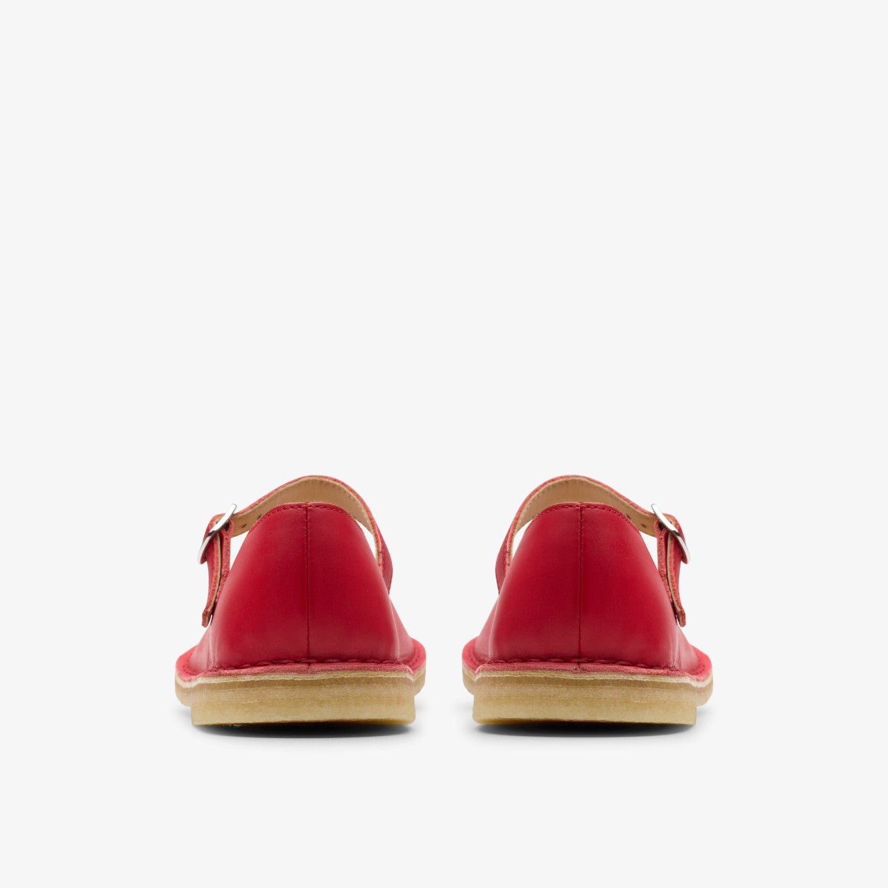 Women Desert Jane Red Leather