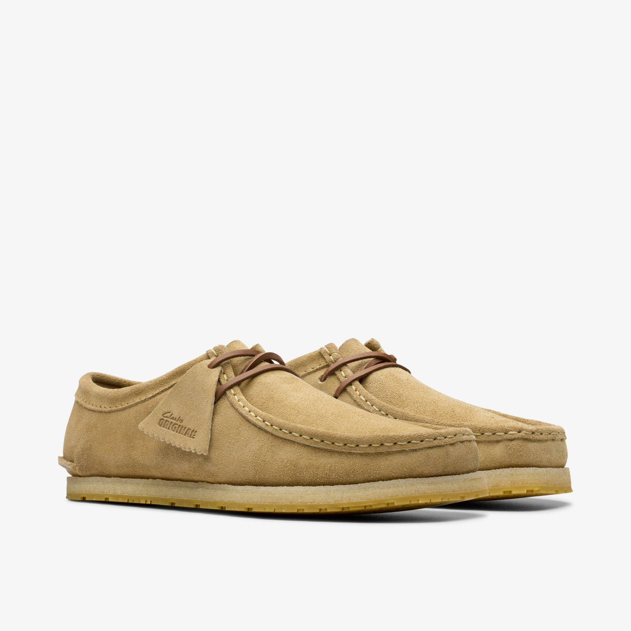 Men Godney Lace Dark Sand Suede