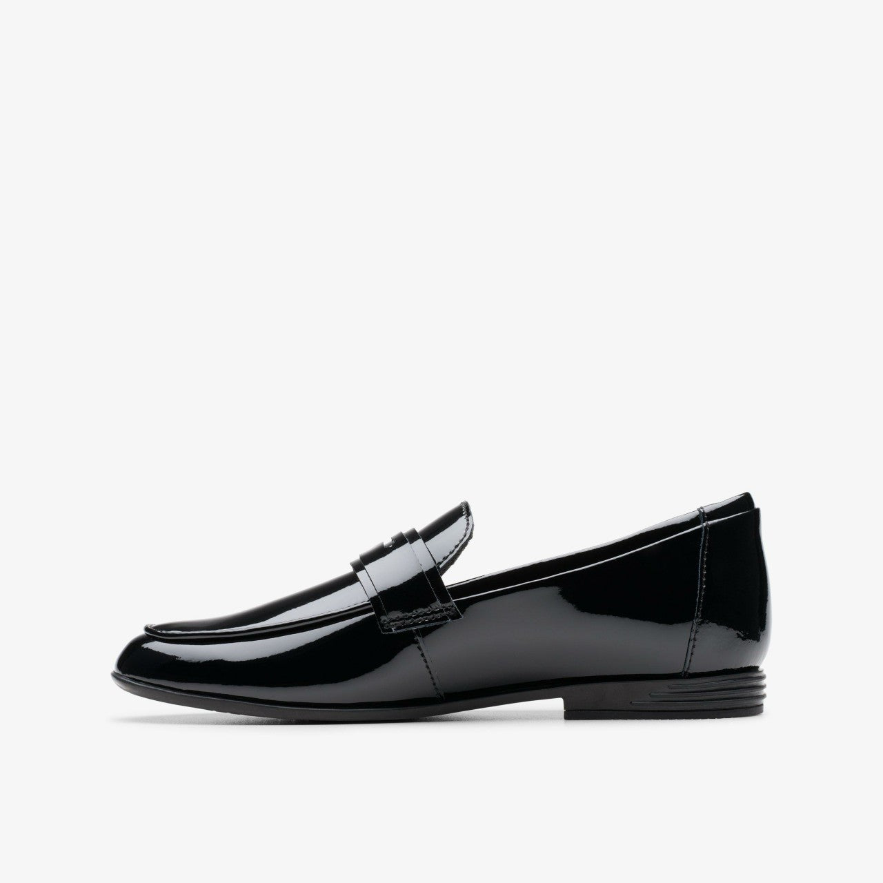 Kids Finja Bright Older Black Patent