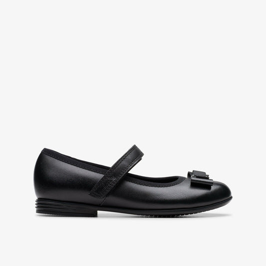 Kids Finja Tap Kid Black Leather