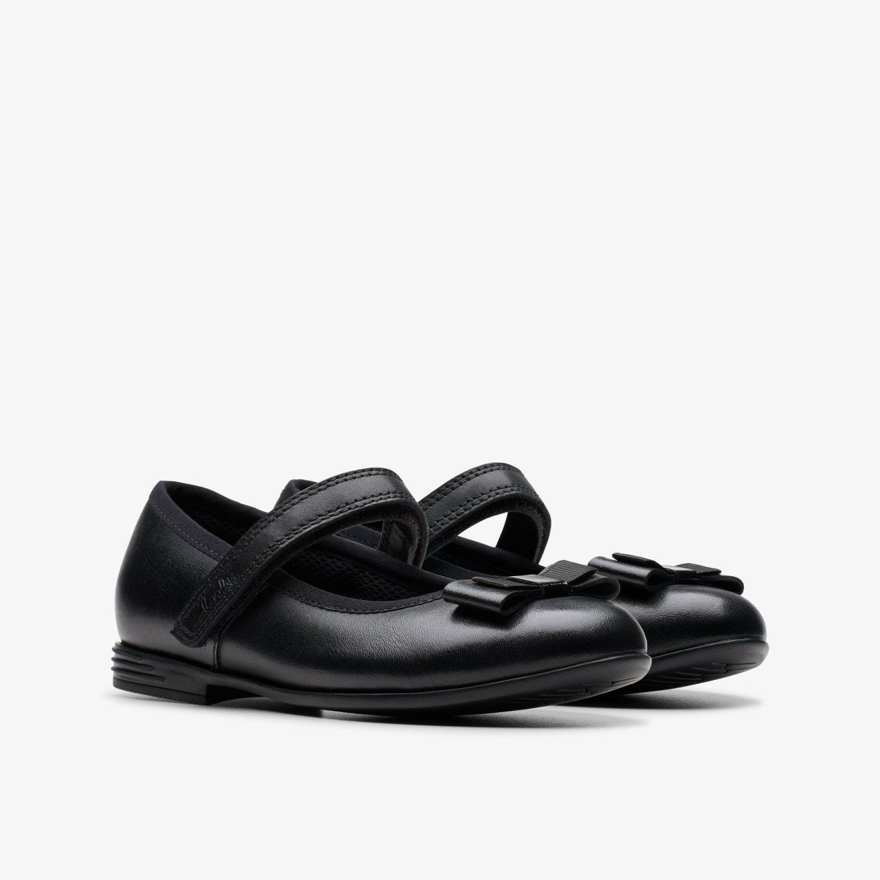 Kids Finja Tap Kid Black Leather