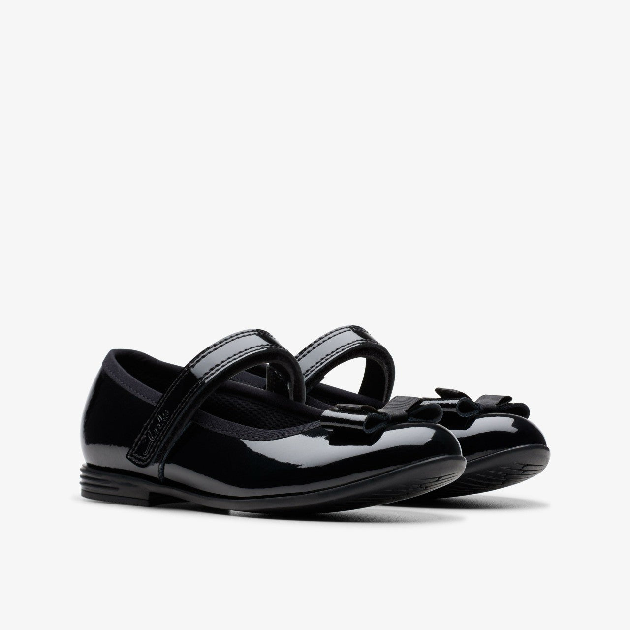 Kids Finja Tap Kid Black Patent