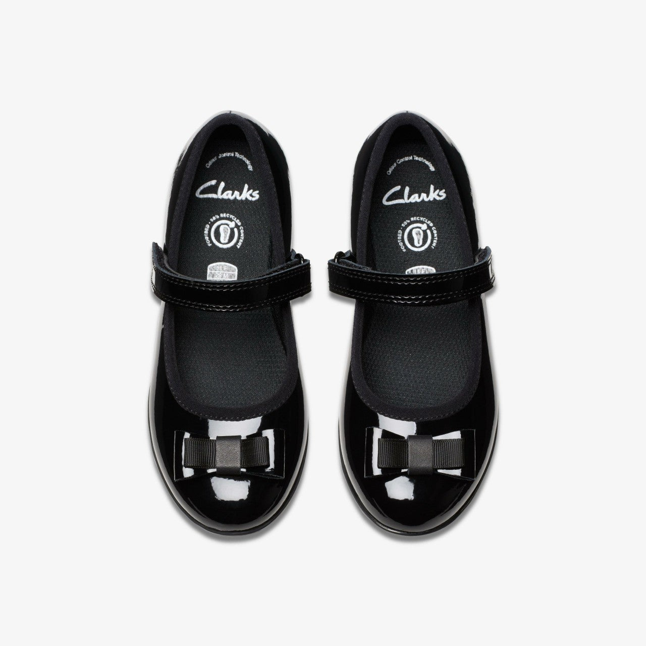 Kids Finja Tap Kid Black Patent