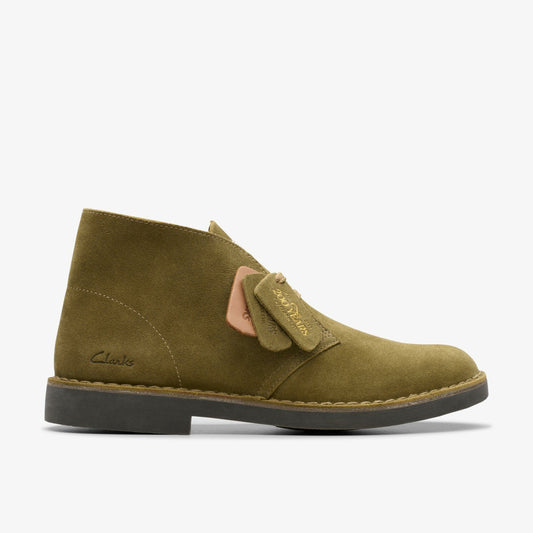 Men Desert Boot Evo Olive Suede