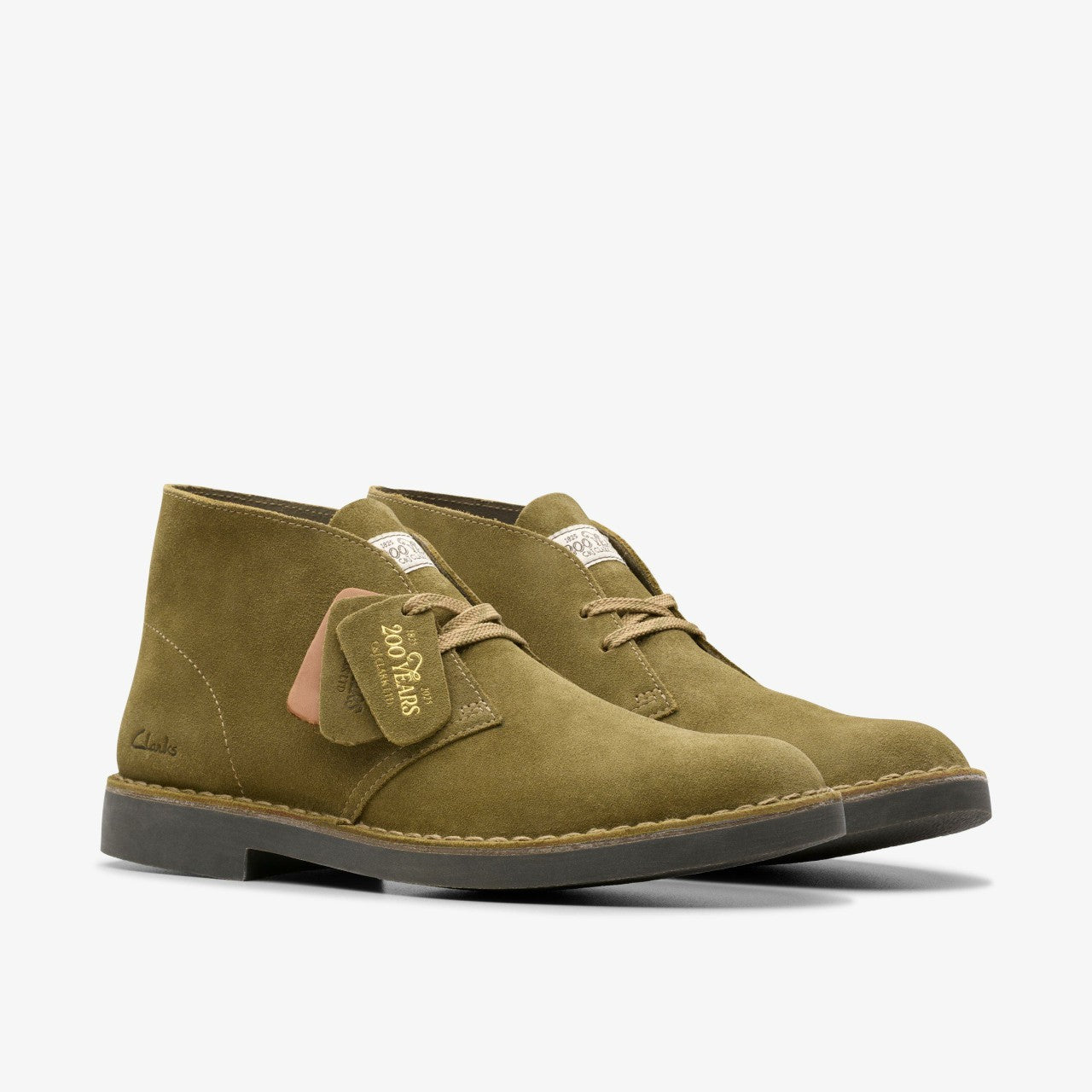 Men Desert Boot Evo Olive Suede