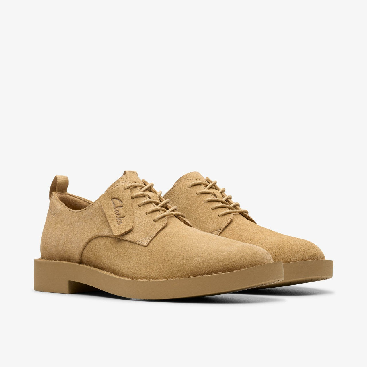 Men Martock Lace Dark Sand Suede