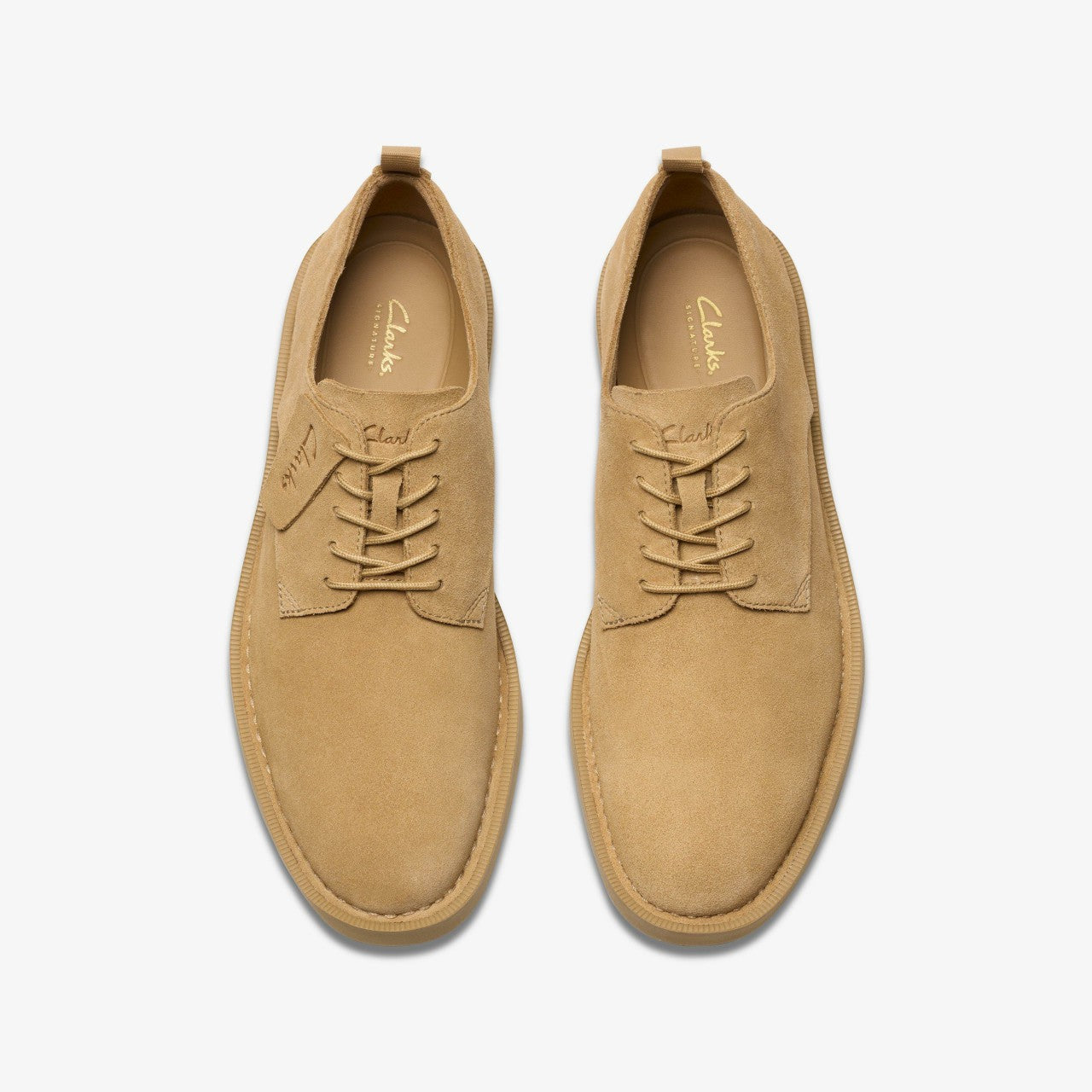 Men Martock Lace Dark Sand Suede