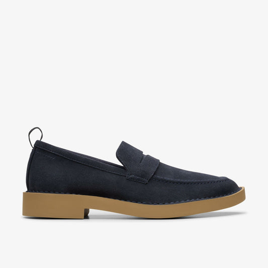 Men Martock Lo Navy Suede