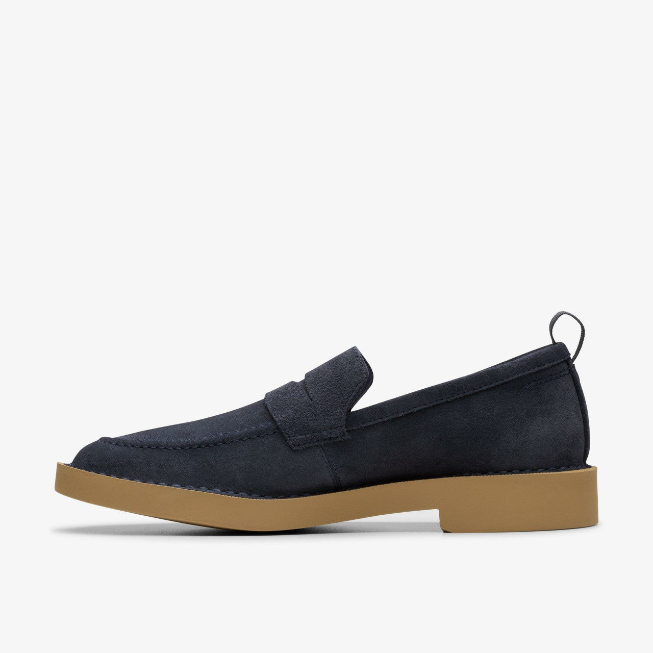 Men Martock Lo Navy Suede