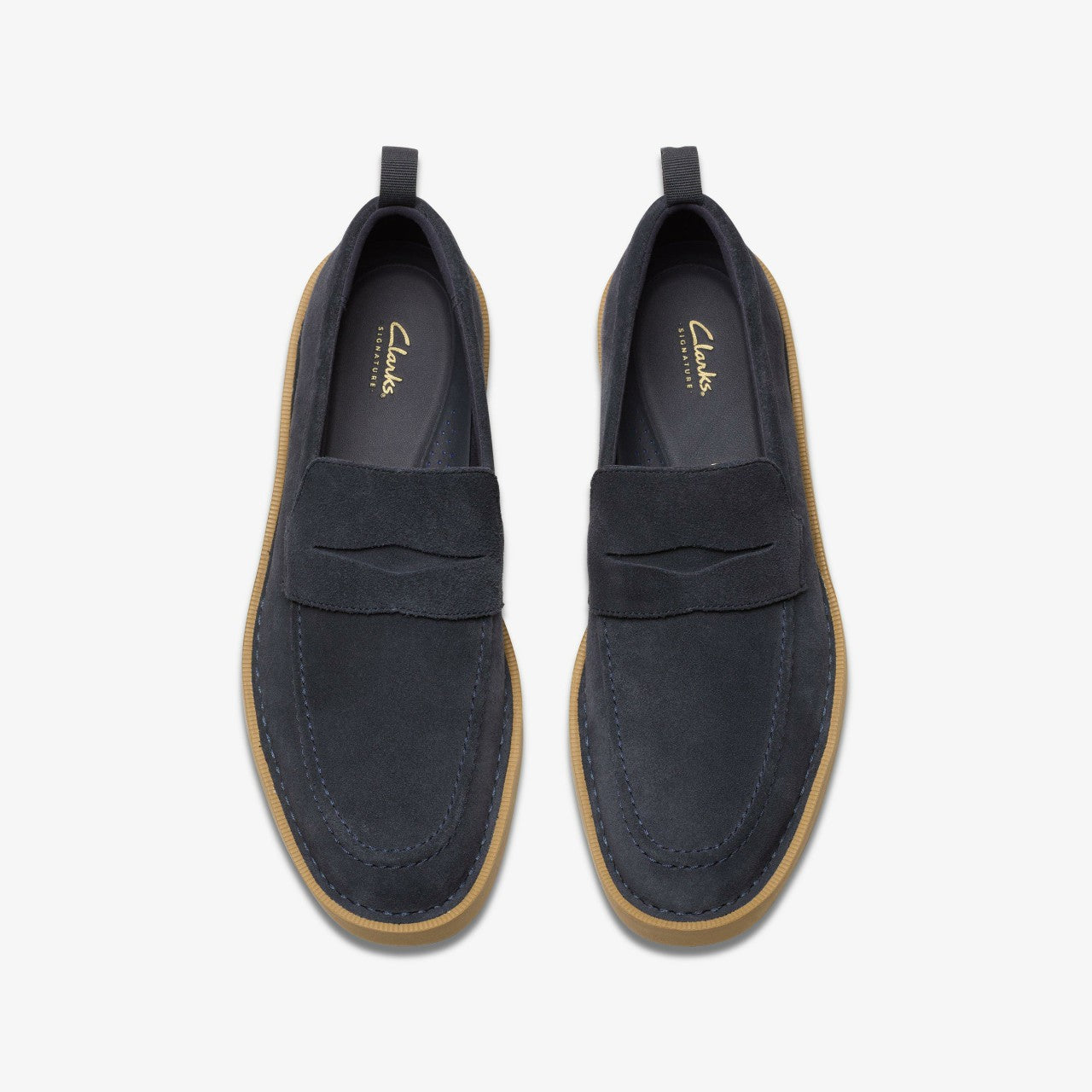 Men Martock Lo Navy Suede