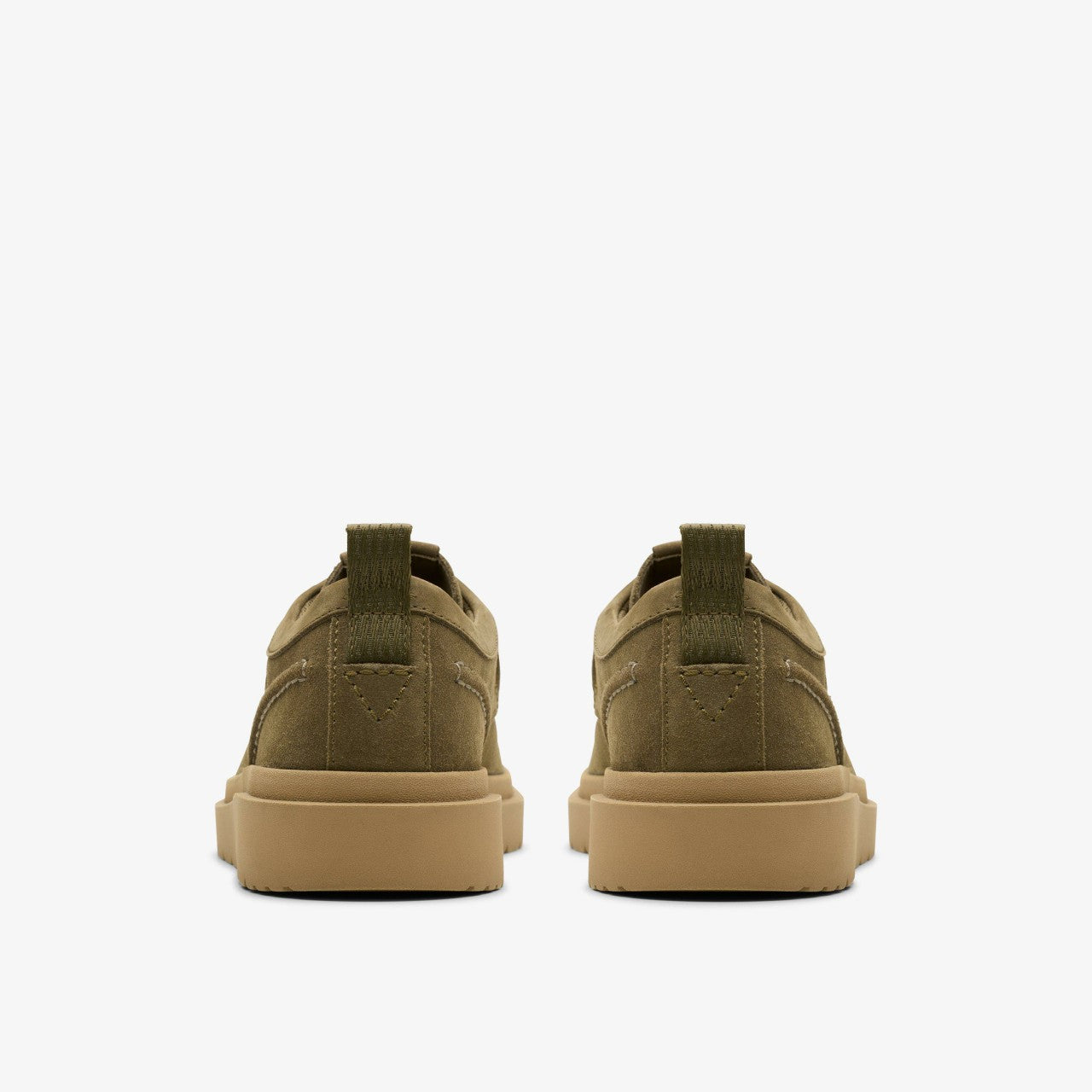 Men Polden Moc Olive Suede