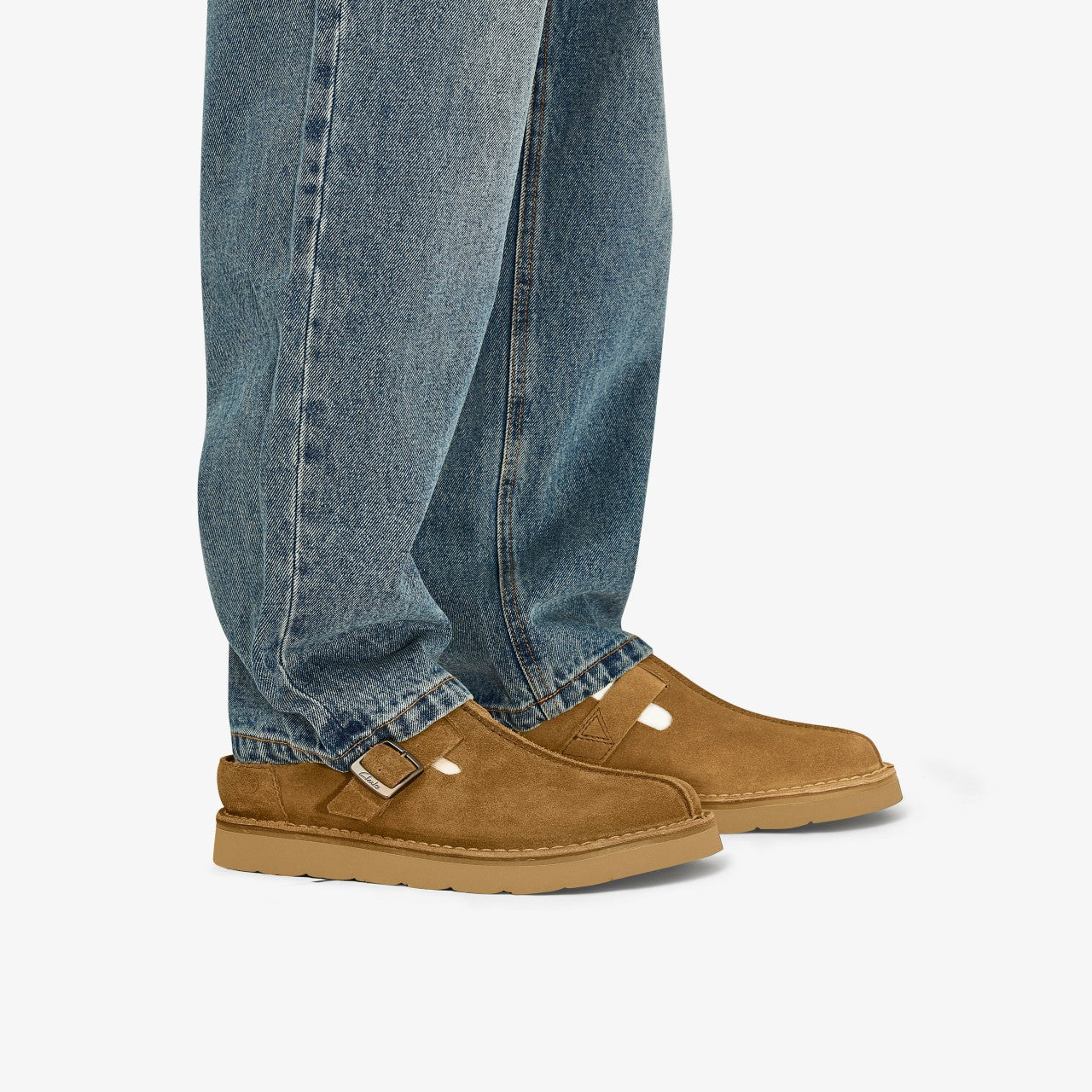 Men Solsbury Mule Cola Suede