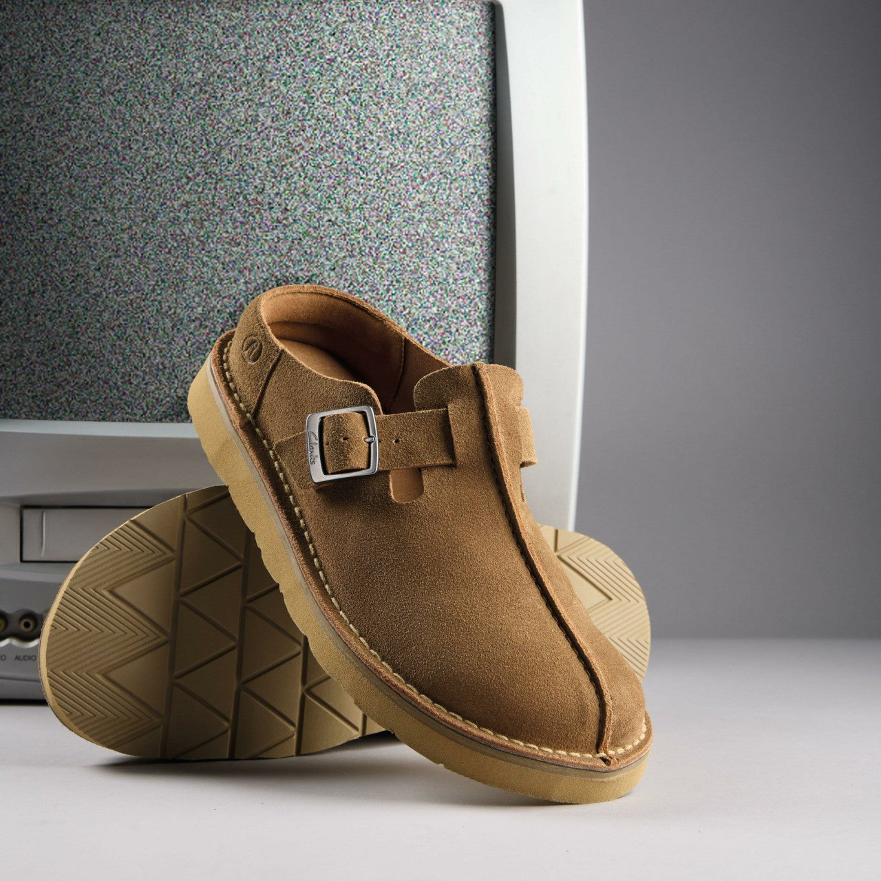 Men Solsbury Mule Cola Suede