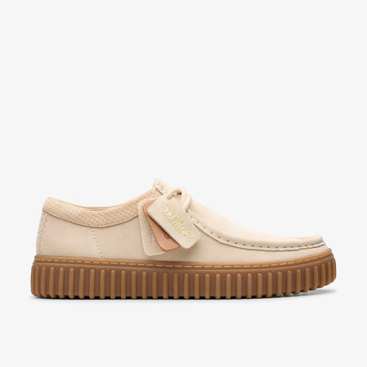 Men Torhill Lo Ecru Suede