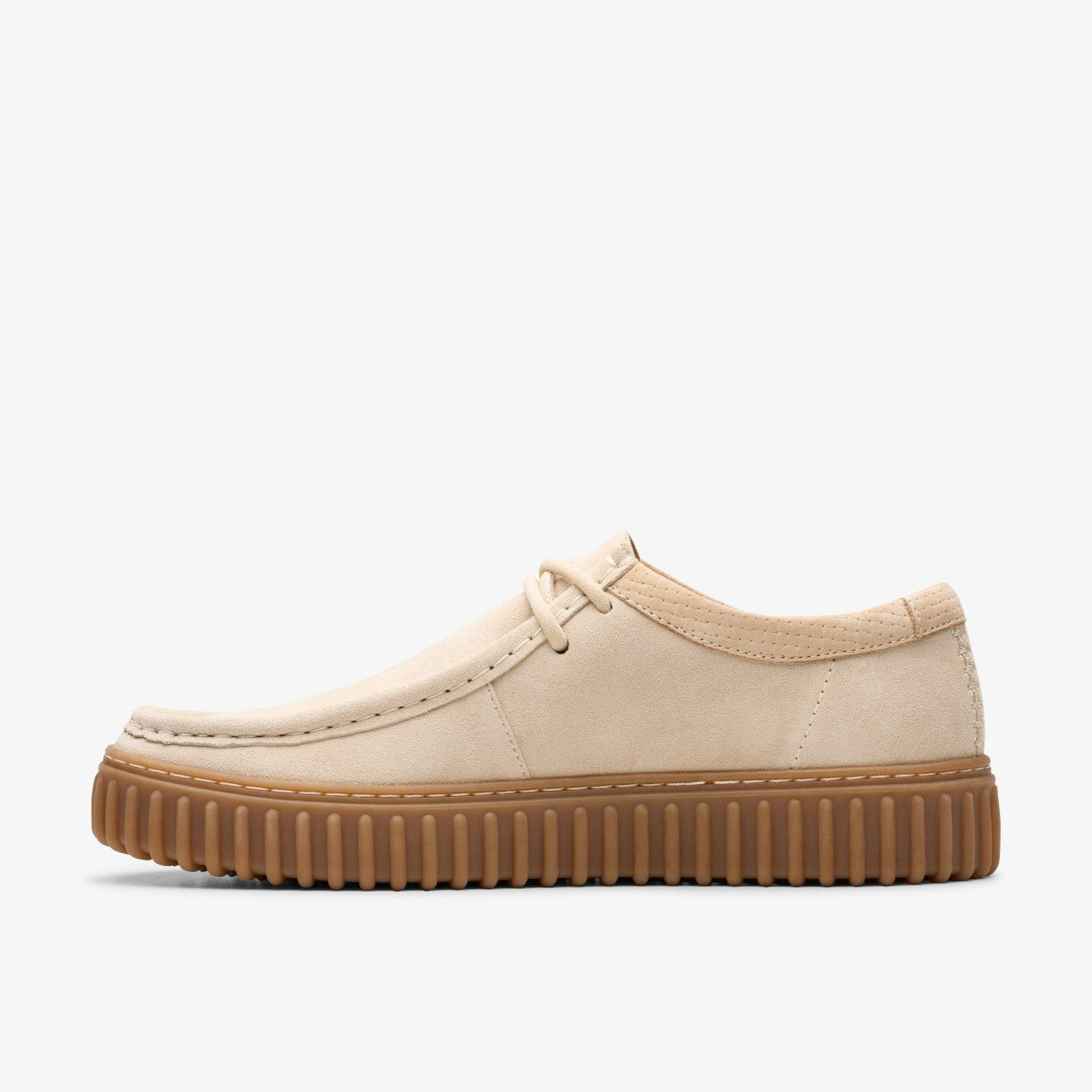 Men Torhill Lo Ecru Suede