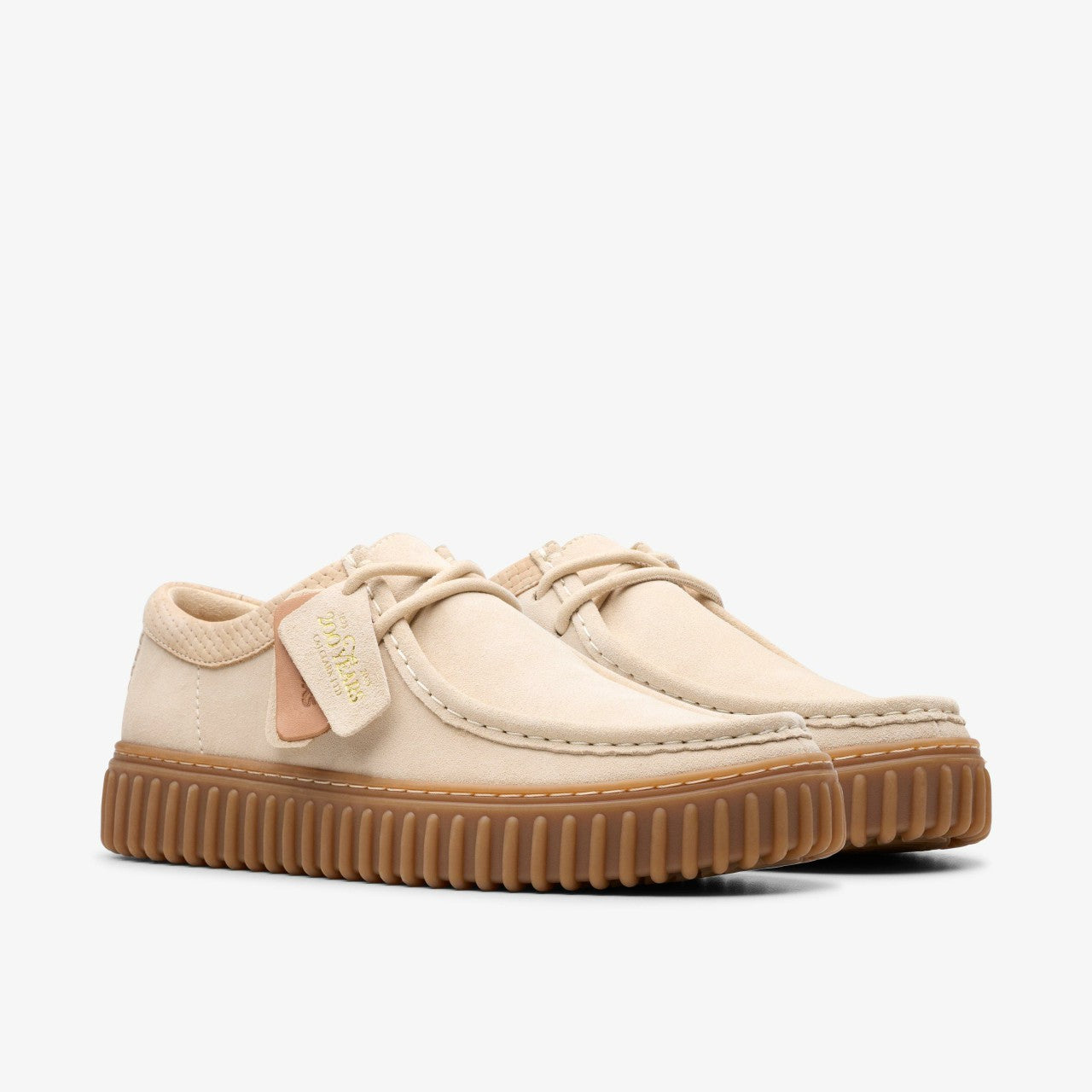 Men Torhill Lo Ecru Suede