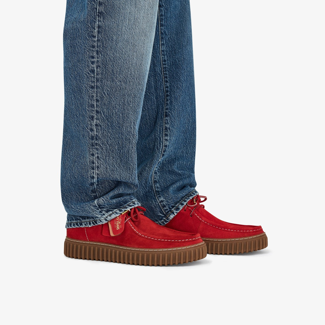 Men Torhill Lo Red Suede