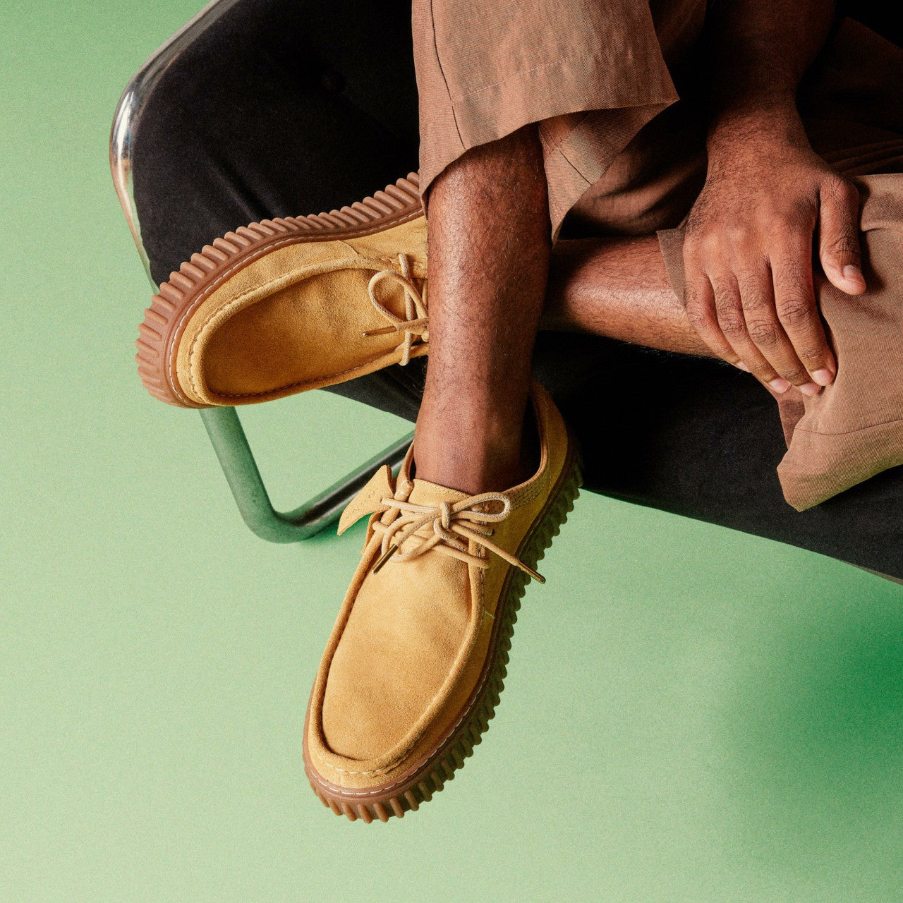 Men Torhill Lo Golden Tan Suede