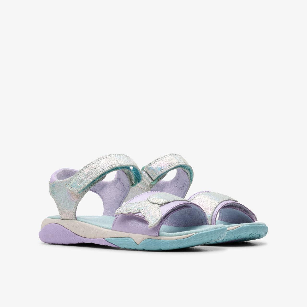 Kids Osian Spark Kid Purple Metallic