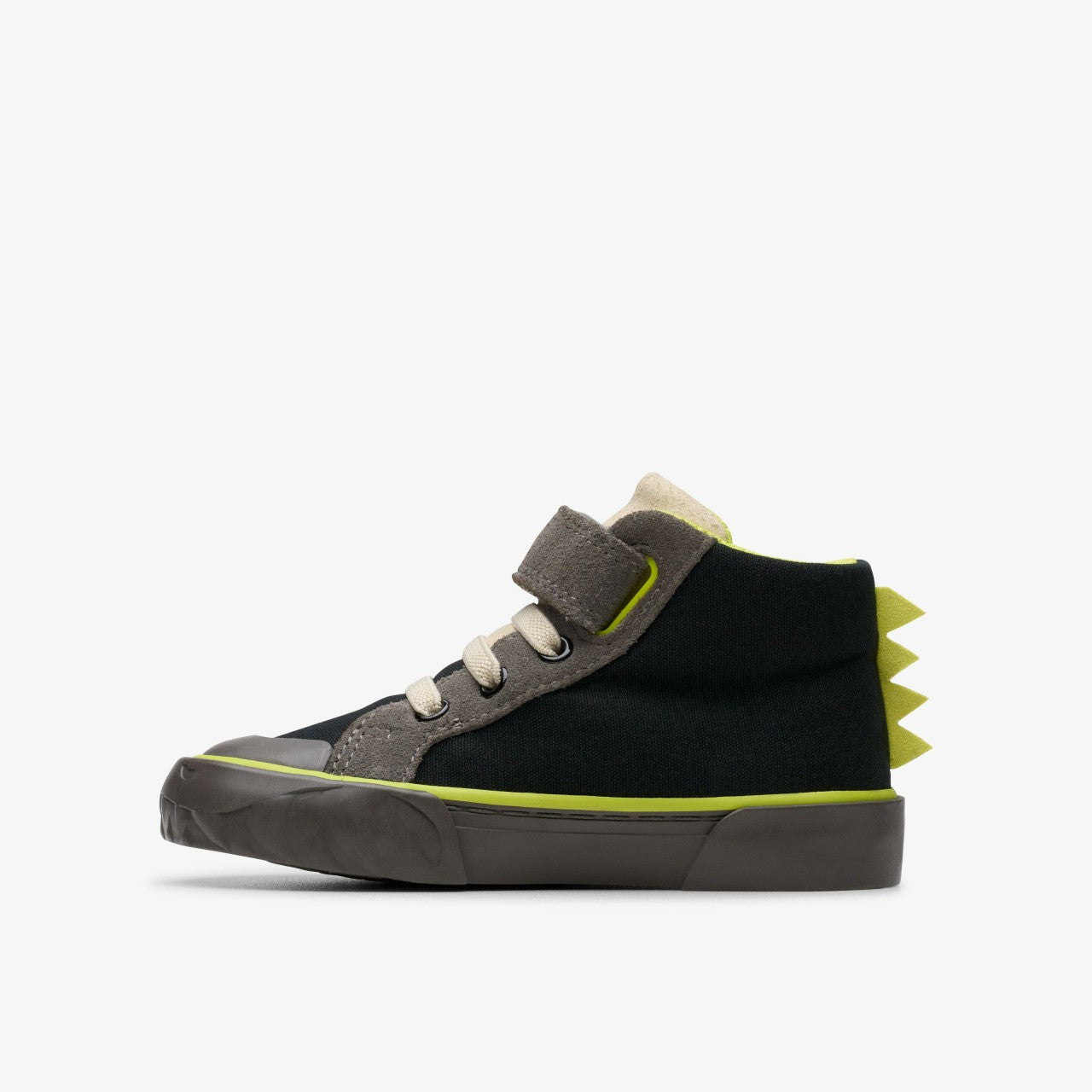 Kids Foxing Rex Hi Toddler Black Canvas
