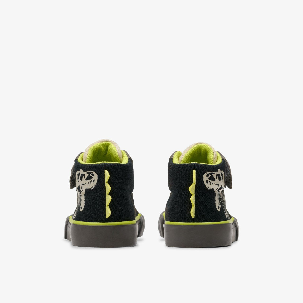 Kids Foxing Rex Hi Toddler Black Canvas