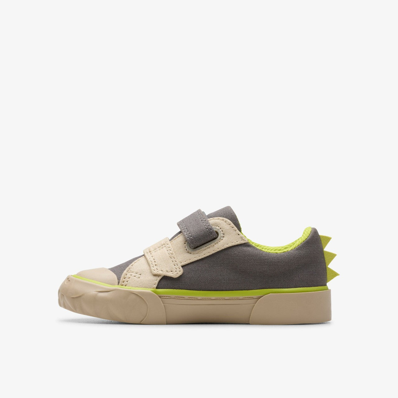 Kids Foxing Stomp Toddler Grey Canvas