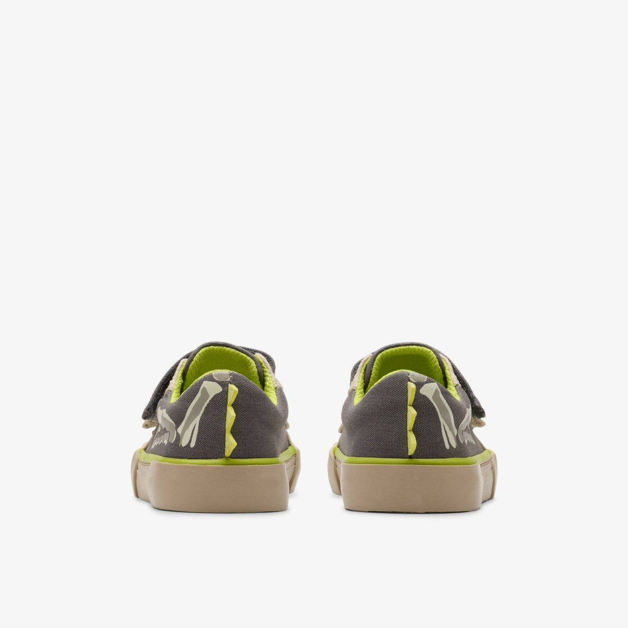 Kids Foxing Stomp Toddler Grey Canvas