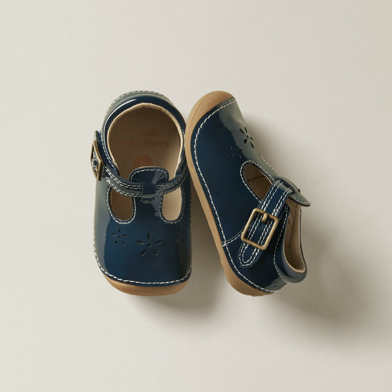 Kids Tiny Skip Toddler Navy Patent