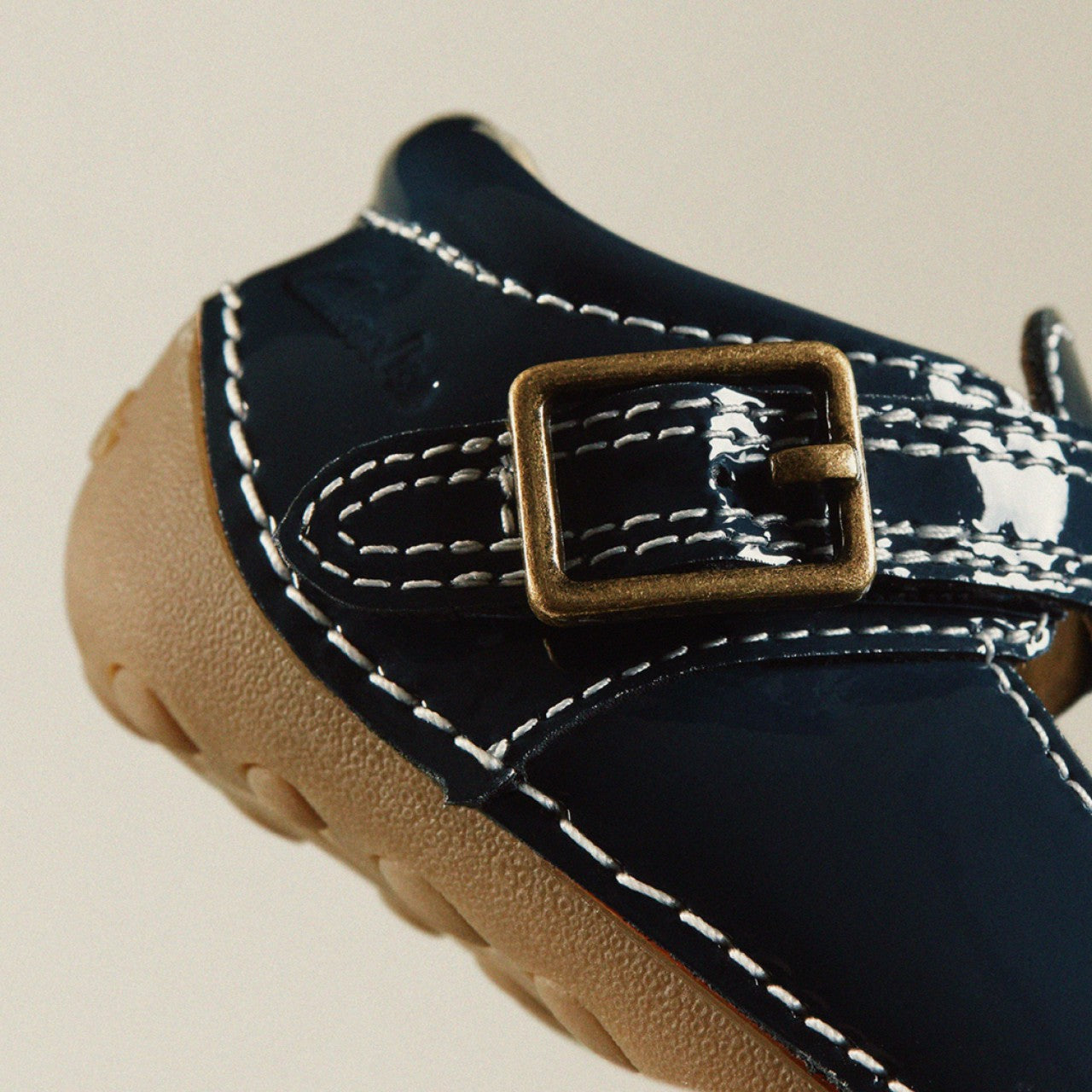 Kids Tiny Skip Toddler Navy Patent