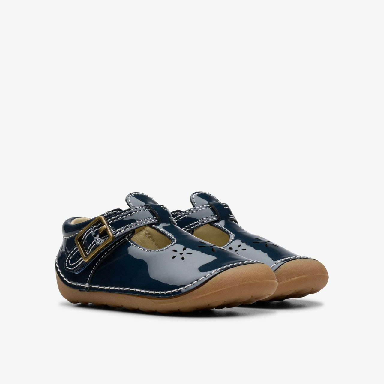 Kids Tiny Skip Toddler Navy Patent