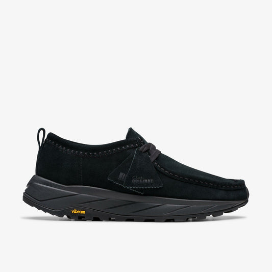 Men Walla Eden Lo Black/Black Suede