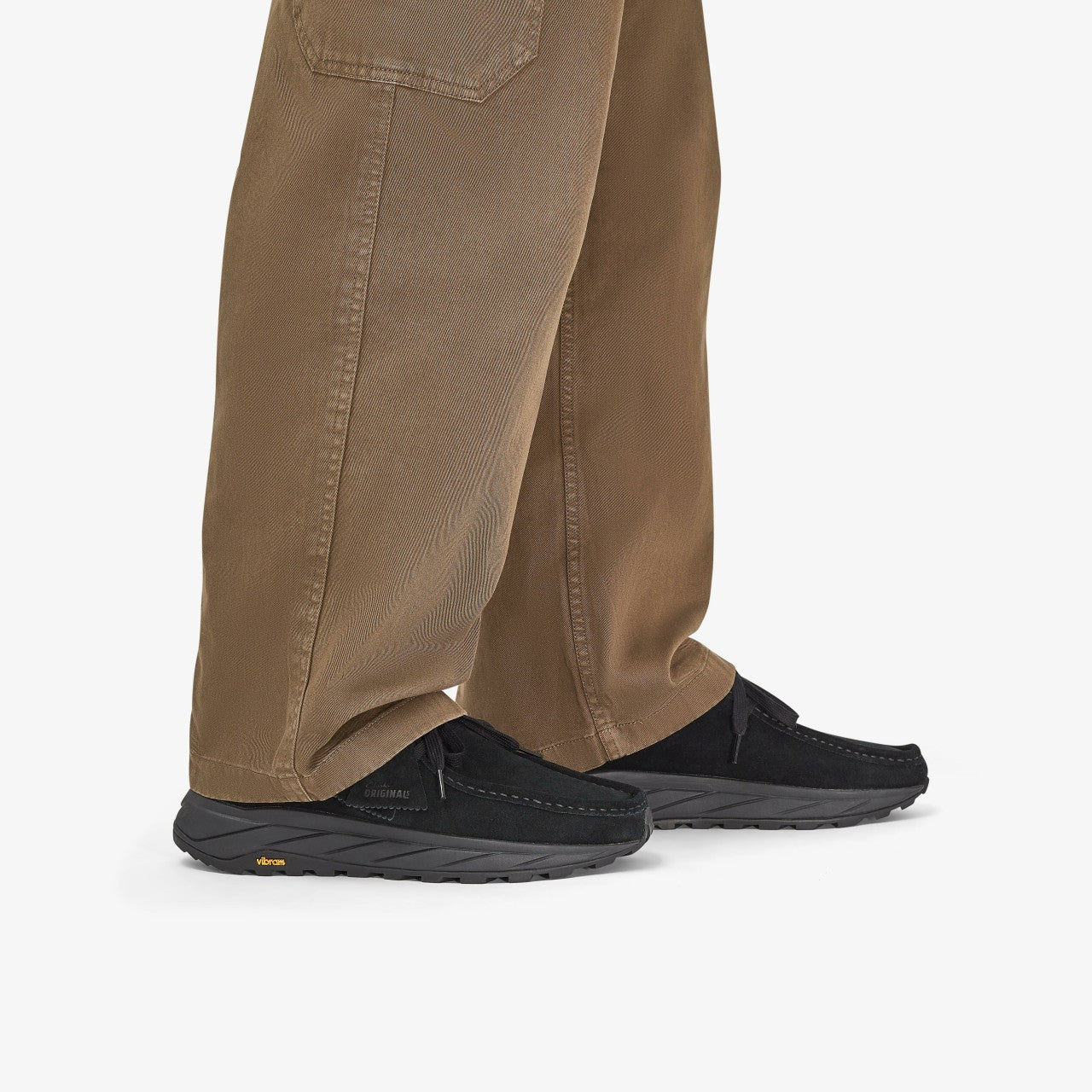 Men Walla Eden Lo Black/Black Suede