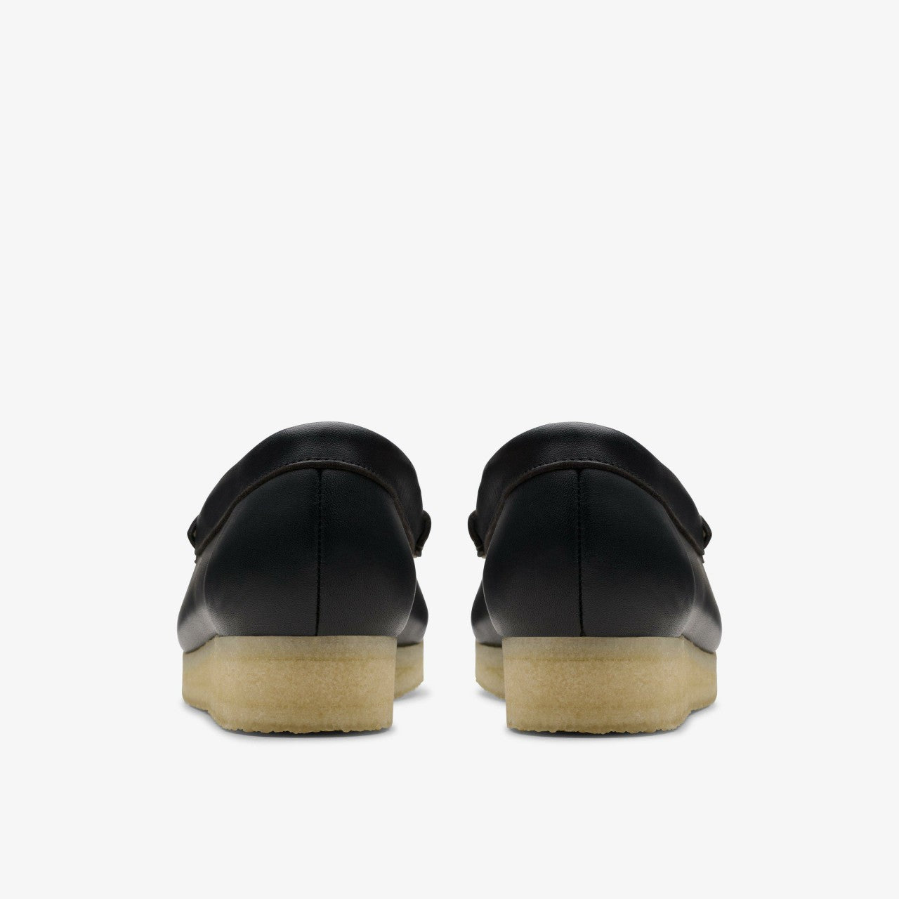 Women Wallabee Loafer HBIT Black/White Leather