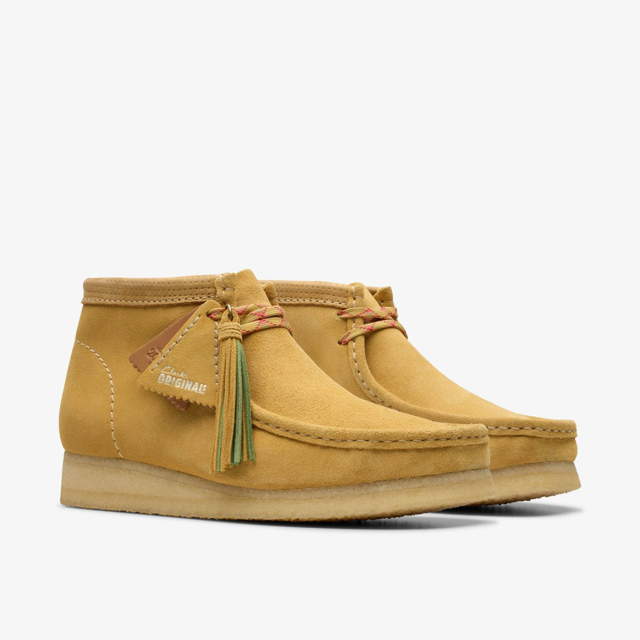 Men Wallabee Boot Golden Tan Suede