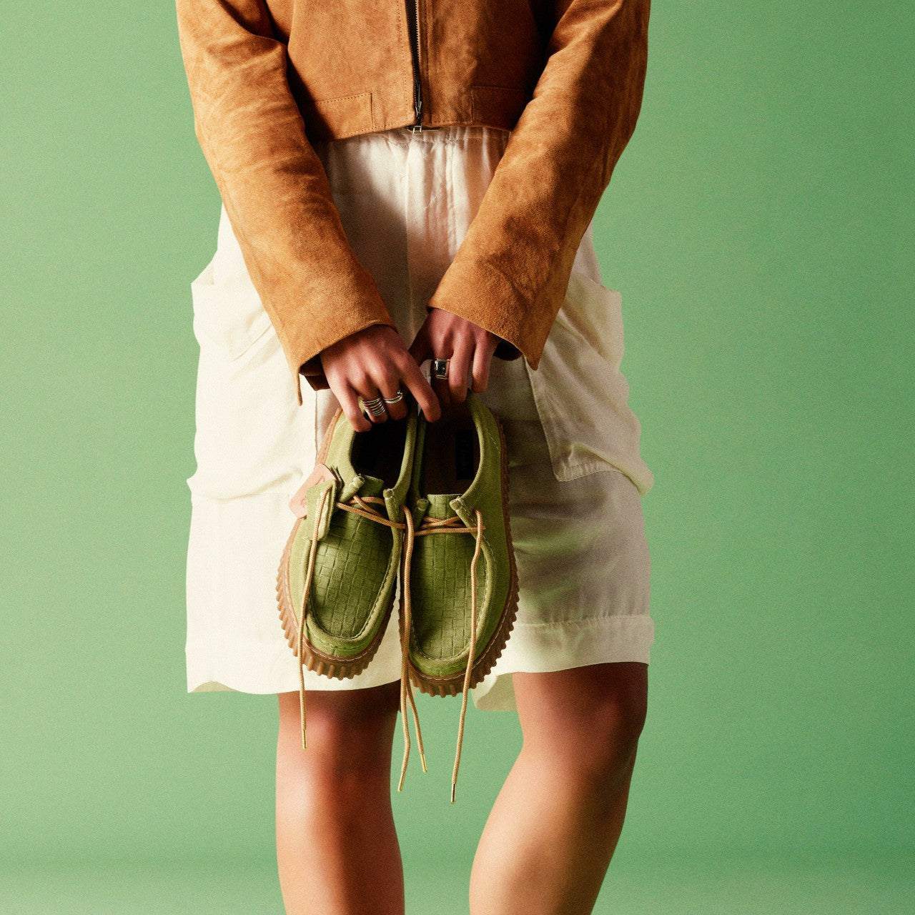 Women Torhill Bee Apple Suede