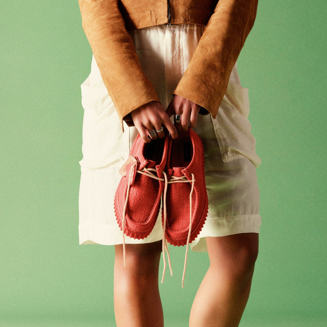 Women Torhill Bee Coral Suede